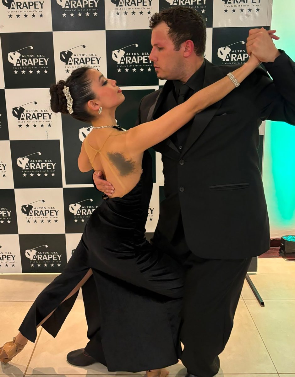 Tango in Salto, Uruguay - tango couple dancing at Altos del Arapey, the golf and thermal hotel in Salto